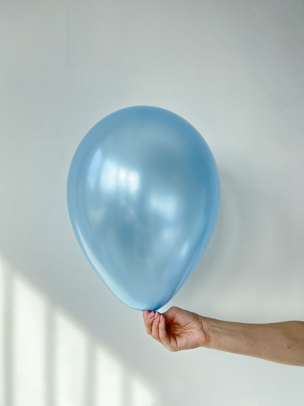 S Шар металлик 12"/30 см №18 голубой (БГ-17) 