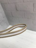 Резинка с просечкой 10 мм, бежевый