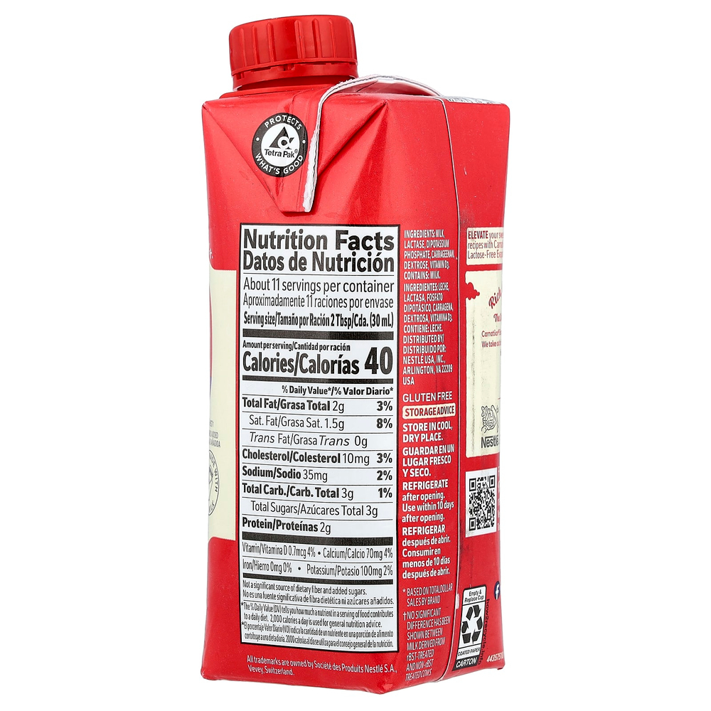 Carnation Milk, Сгущенное молоко без лактозы, 325 мл (11 жидк. унц.)