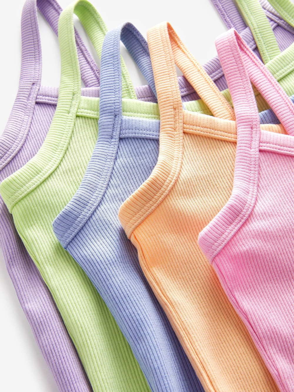 Майка на бретельках для девочки Next 695-712, Розовый, Голубой, Фиолетовый