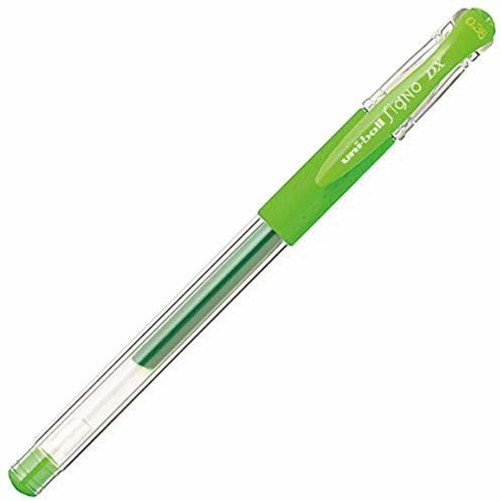 Гелевая ручка Uni-ball Signo DX 0.38 Lime Green