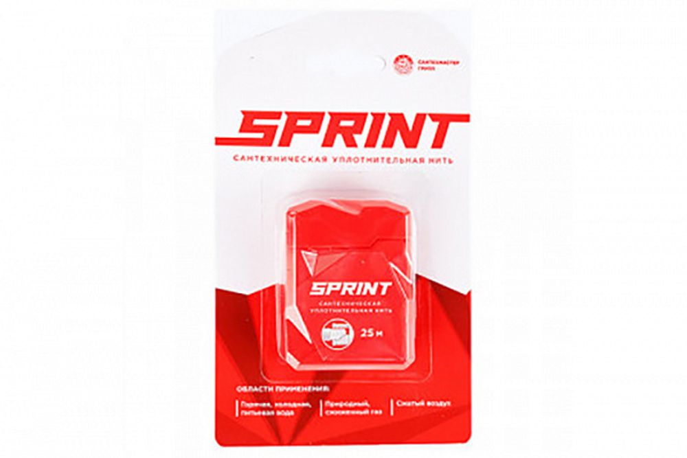 Уплотнительная нить Sprint 25м. (бокс, блистер 61010)