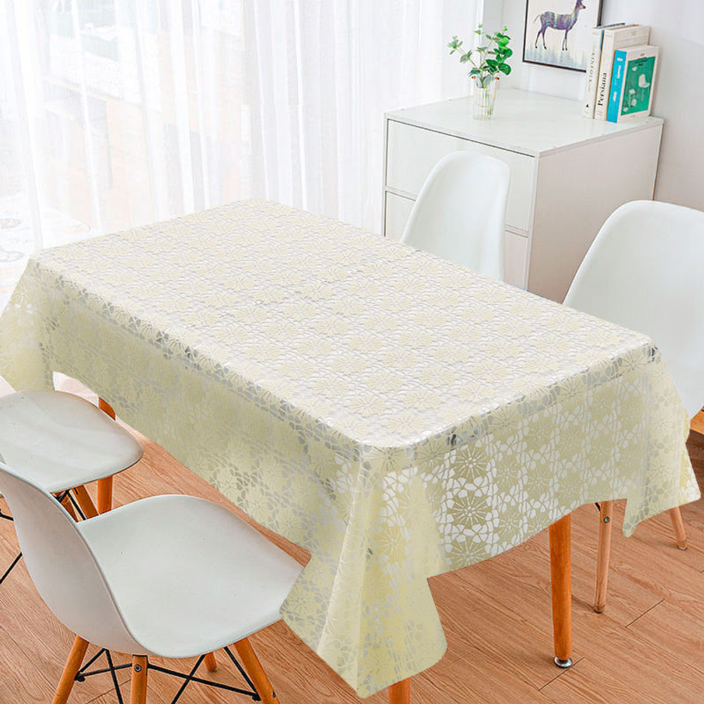 Клеенка столовая 137см*20м, ПВХ, NN-1008600