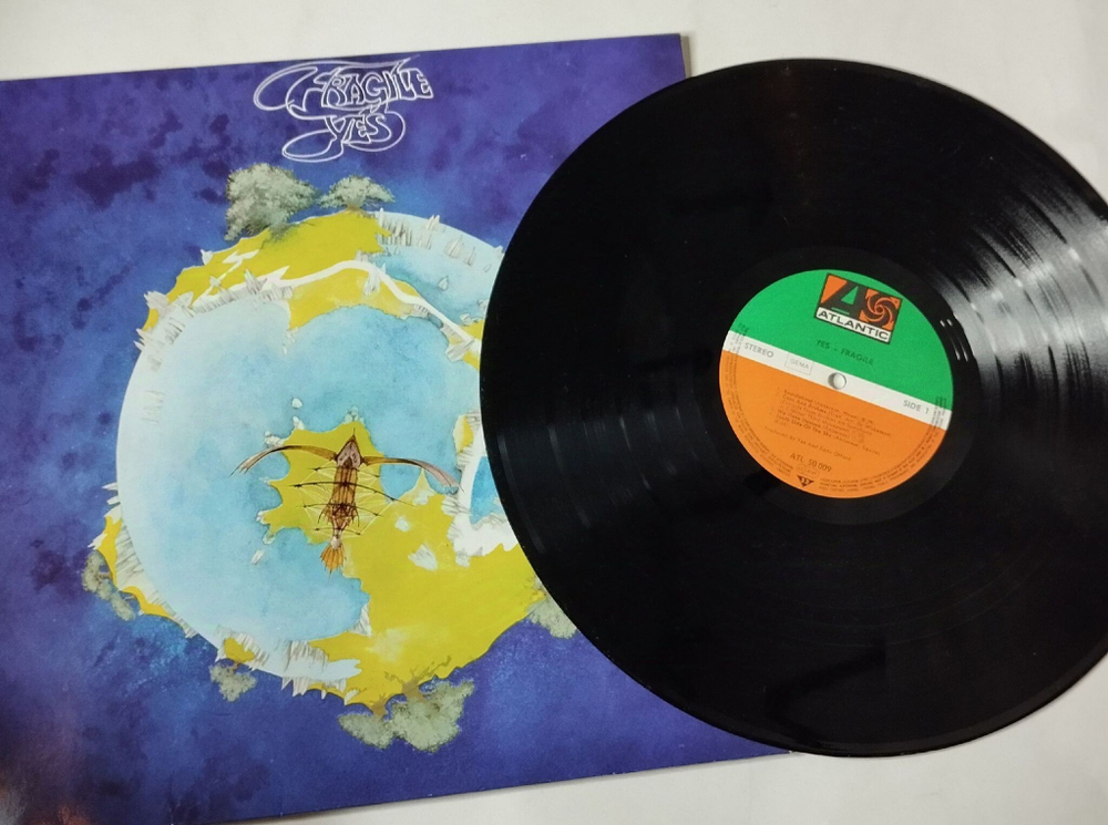 Винтажная виниловая пластинка LP Yes Fragile (Germany 1973) Roundabout ATL 50 009