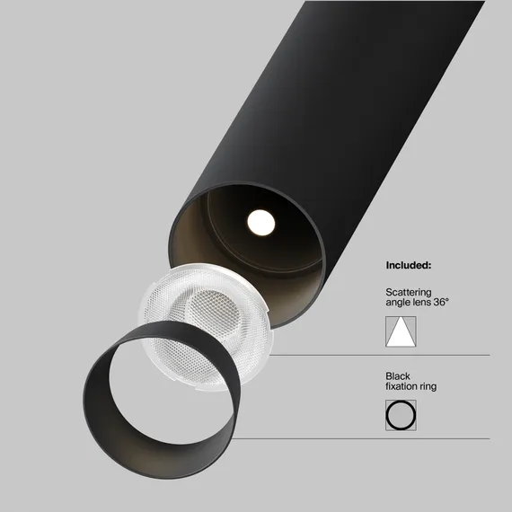 Трековый светильник Фокус Т / Focus T Exility 3000K 6Вт 36° Technical tr141-2-6w3k-m-b