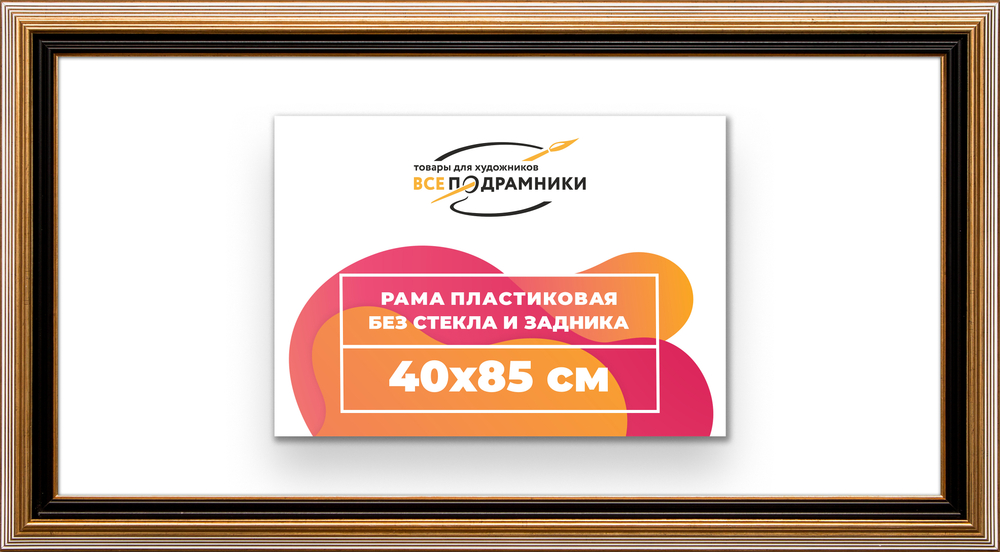 Рама 40x85 для картин и фотографий RP0740858-01