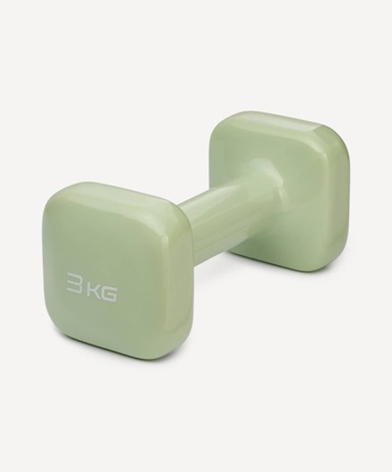 Гантель виниловая DB-106 3 кг, оливковый