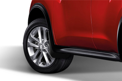 Брызговики передние NISSAN Juke 2011-2014, 2014-, вн., 2 шт. (optimum) в пакете FROSCH.NLF.36.35.F13