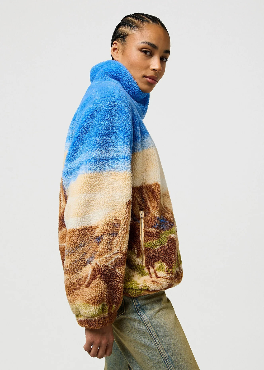 Толстовка женская WRANGLER TRANSITIONAL FLEECE