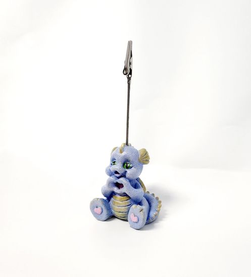 Держатель "Дракон с сердечком", сиреневый