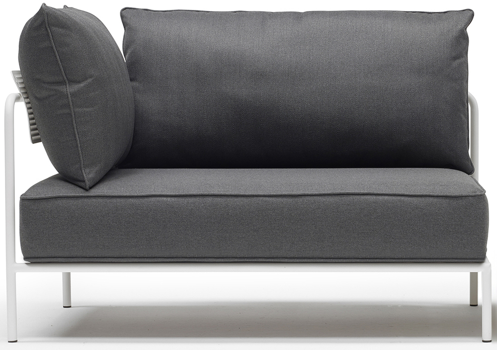 Модуль левый с подушками Scab Design Flap, лен, графит