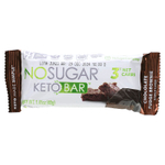 No Sugar Company, Keto Bar™, брауни с шоколадной помадкой, 12 батончиков по 40 г (1,41 унции)
