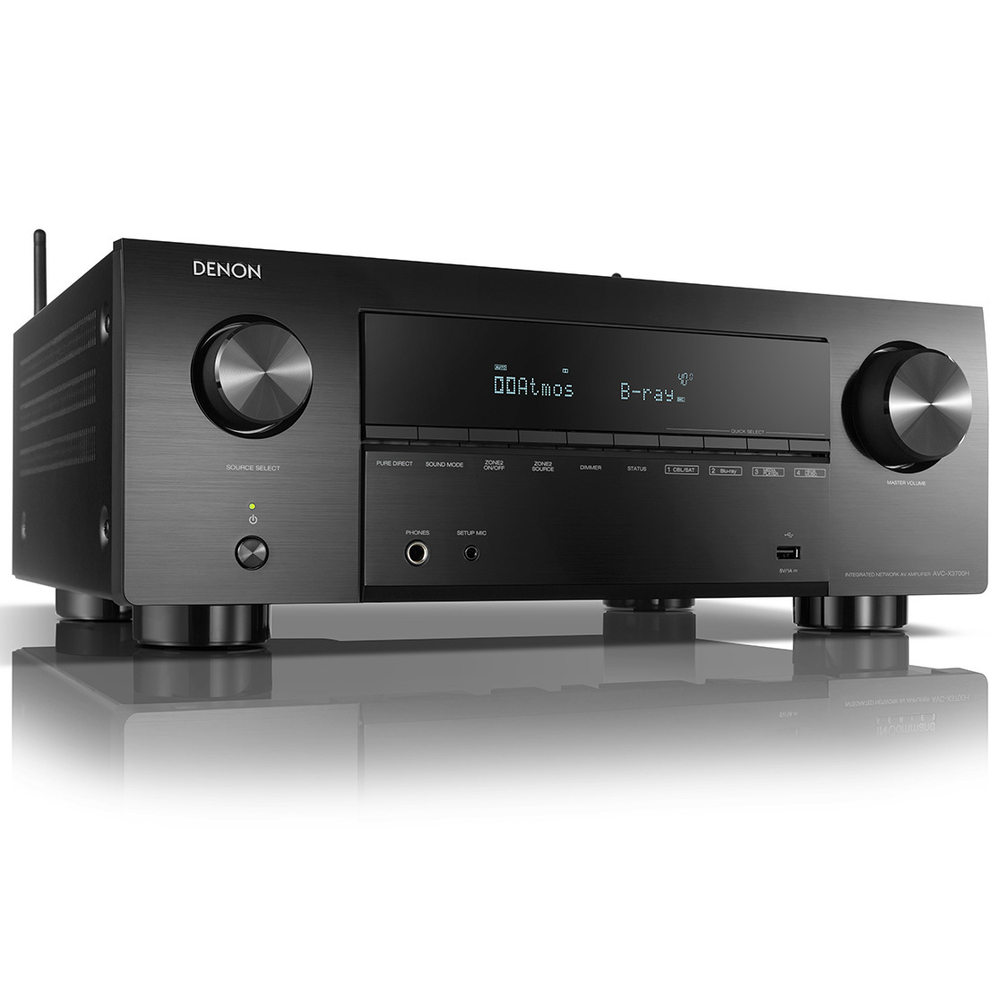 AV ресивер Denon AVC-X3700H, Black