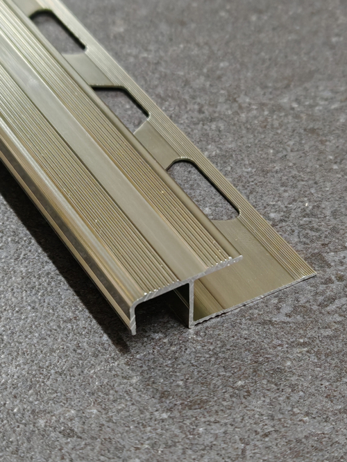 АПZR 10мм "DO-1" 2,7м Шамп. (бронза св.) глянец ZR-об. 20мм на порог ан. ал.