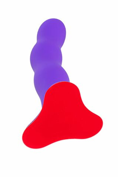 Фиолетовый фаллоимитатор Stubs Bouncer - 18,5 см. (Цвет: фиолетовый)