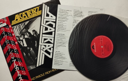 Винтажная виниловая пластинка LP Alcatrazz Live Sentence No Parole From Rock n Roll (Japan 1984) (Obii)