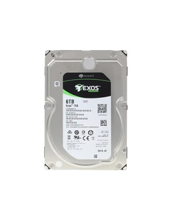 6TB Seagate Seagate 7200 Exos 7E8 (ST6000NM0115) {SATA 6Gb/s, 7200 rpm, 256mb buffer, 3.5"}