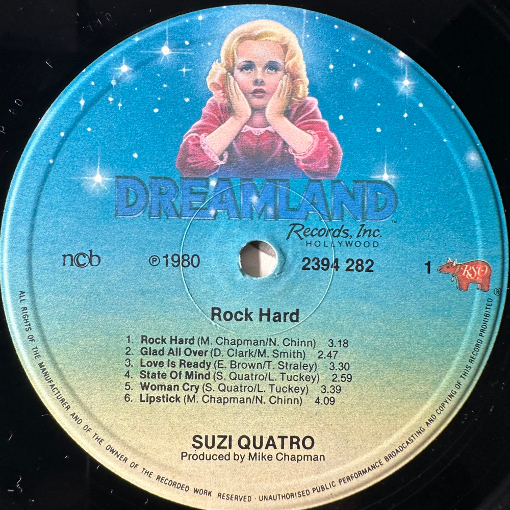 Suzi Quatro - Rock Hard (Скандинавия 1980г.)