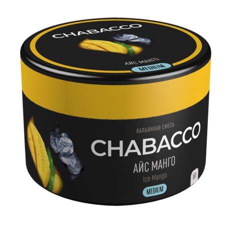 Кальянная смесь Chabacco "Ice Mango" (Ледяной манго) 50гр