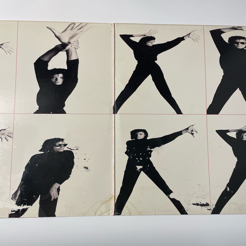 Винтажная виниловая пластинка LP Michael Jackson Bad (США 1987)