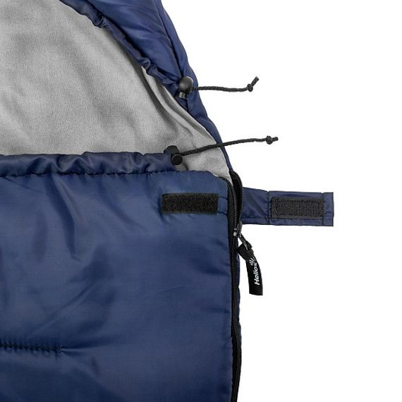 Спальный мешок FUJI Wide 300 (220х90, синтепон, синий) (T-HS-SB-FW-300) Helios