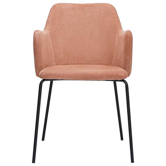 Стул Dwight, розовый фактурный шенилл