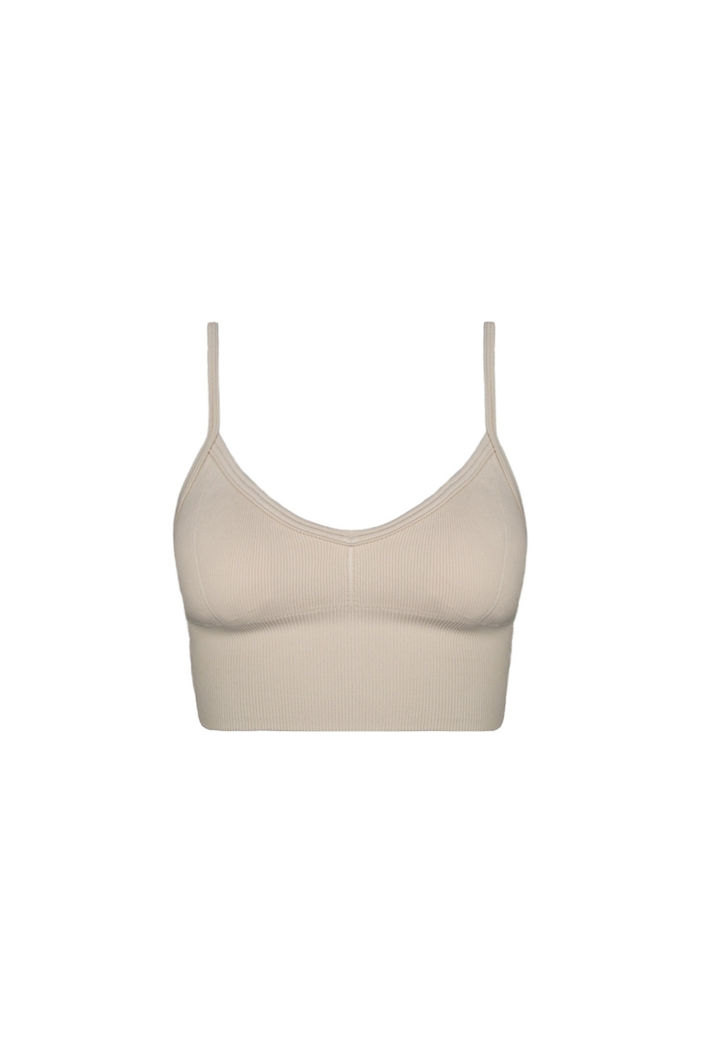 Топ №54 с чашкой Крем