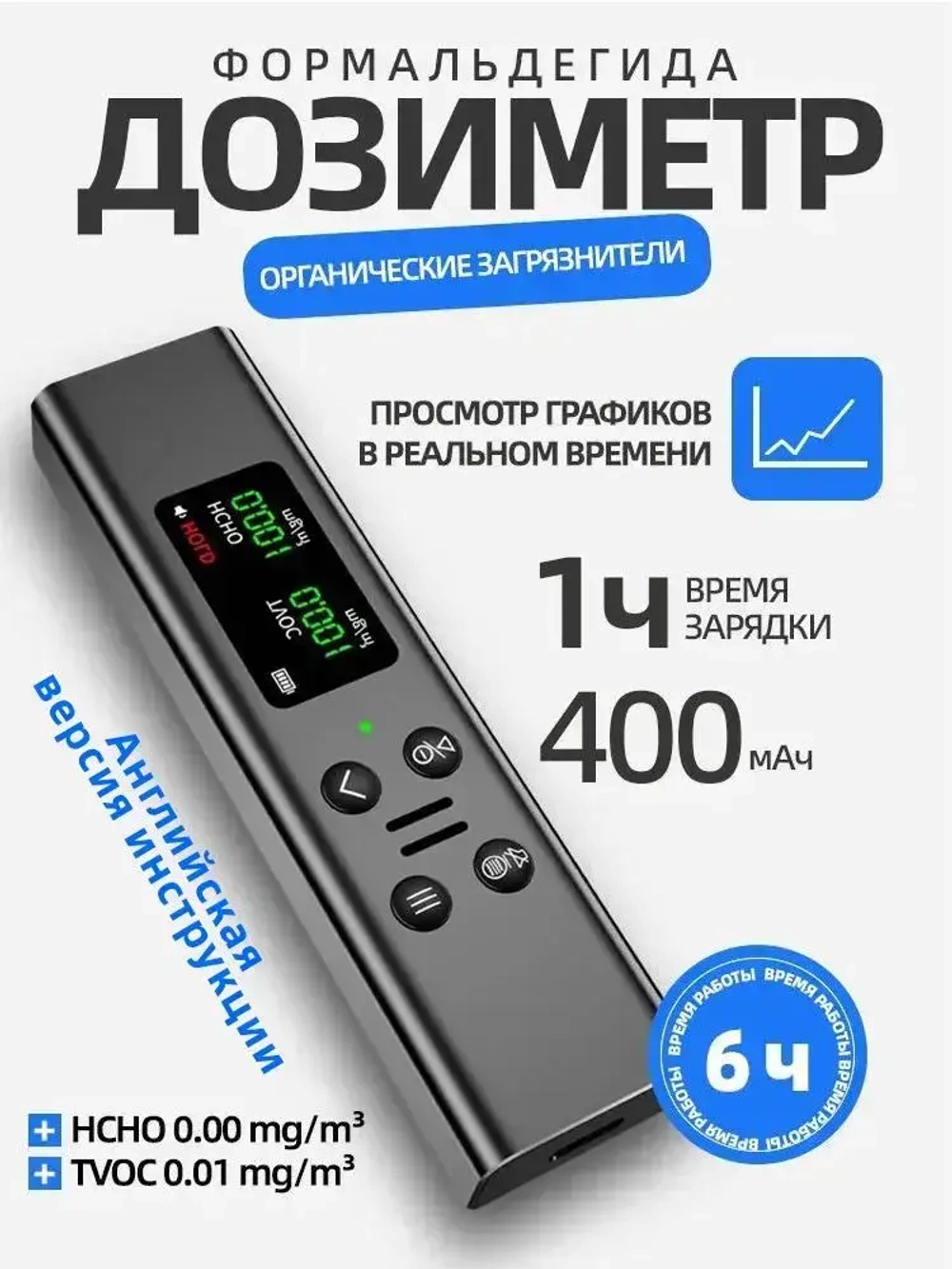 Детектор формальдегида