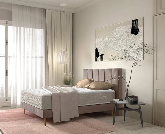 Ортопедический матрас Memory Duo, 160x200 см, средняя жесткость