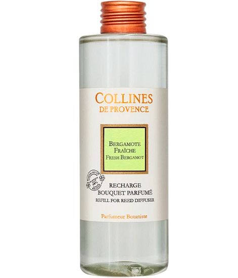 Fresh Bergamote, наполнитель для аромадиффузора Les naturelles collection, Collines de Рrovencе