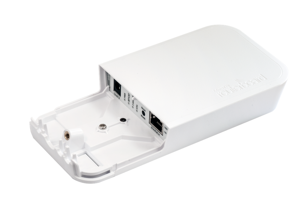 Точка доступа Mikrotik wAP 802.11n 300Mbps 2.4ГГц белый RBwAP2nD