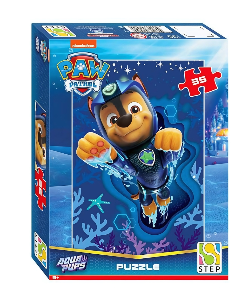 Пазл 35эл. "Щенячий патруль. Аква" (Никелодеон) (Степ пазл)