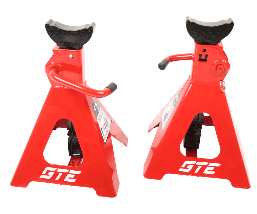 Стойка ремонтная 6т h=400-620мм 2шт с быстрым подъемом штока GTE