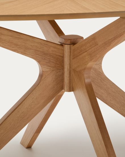 Стол Naanim из дубового шпона 180 x 110 см