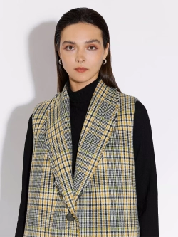 Жилет в клетку OLA OLA