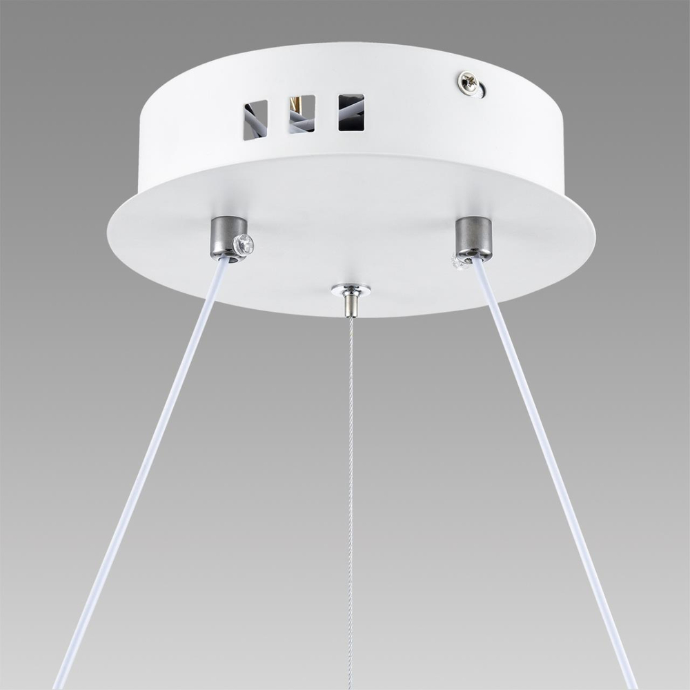 8104/38L LEDIO LN26 260 белый, металл Люстра подвесная LED 38W  3000/4000/6000К 220V FELISITI