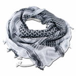 Арафатка шемаг черно-белая