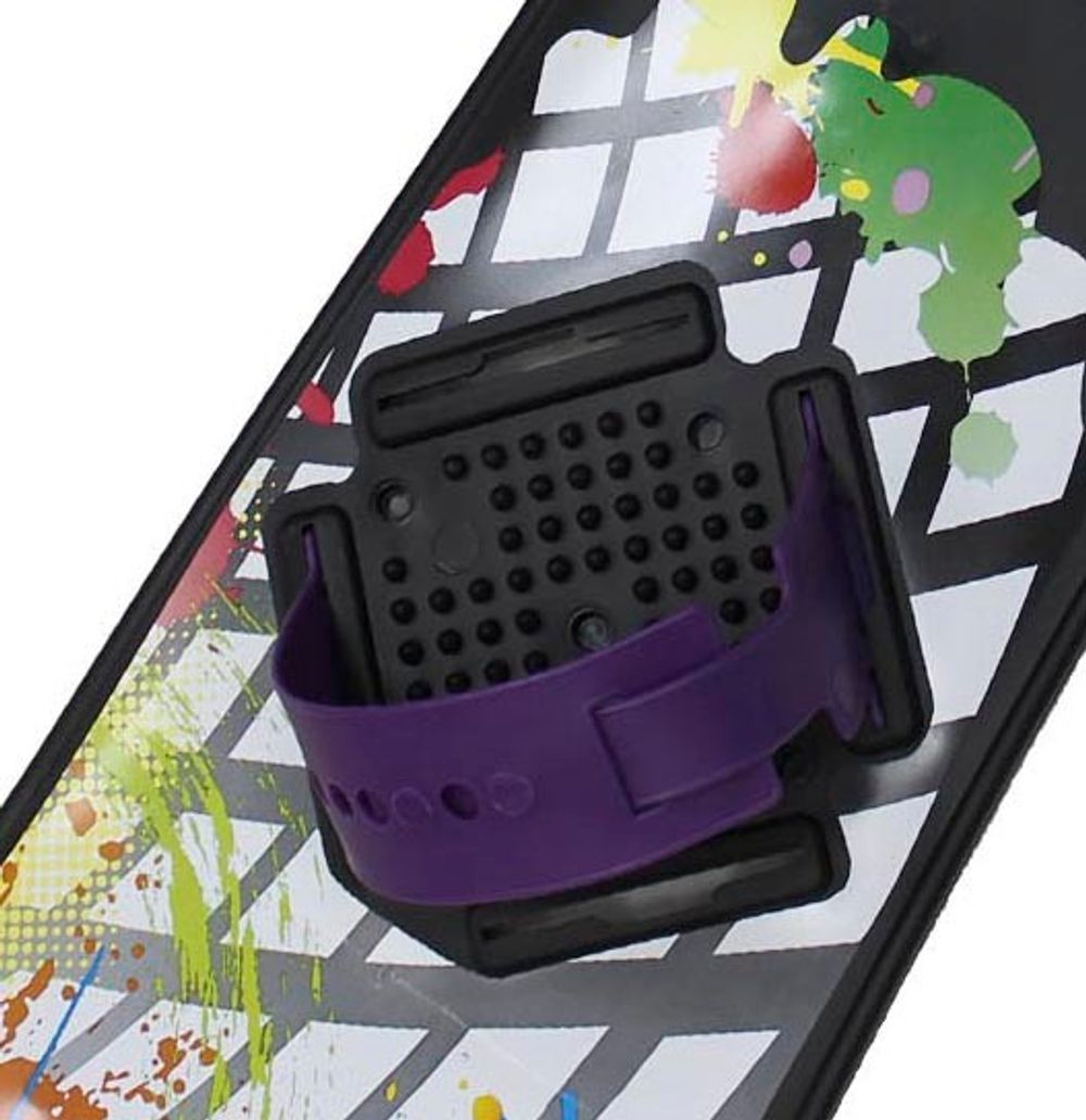 Сноуборд пластиковый с облегченными креплениями