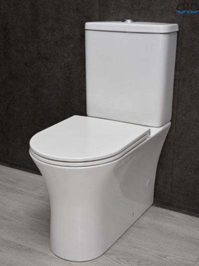 Унитаз напольный Gid Tn2126 62246Y белый 64.5x37.5x83