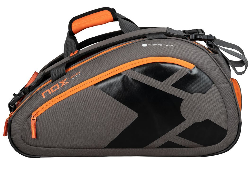 Сумка для Padel NOX AT10 Team - серый/оранжевый