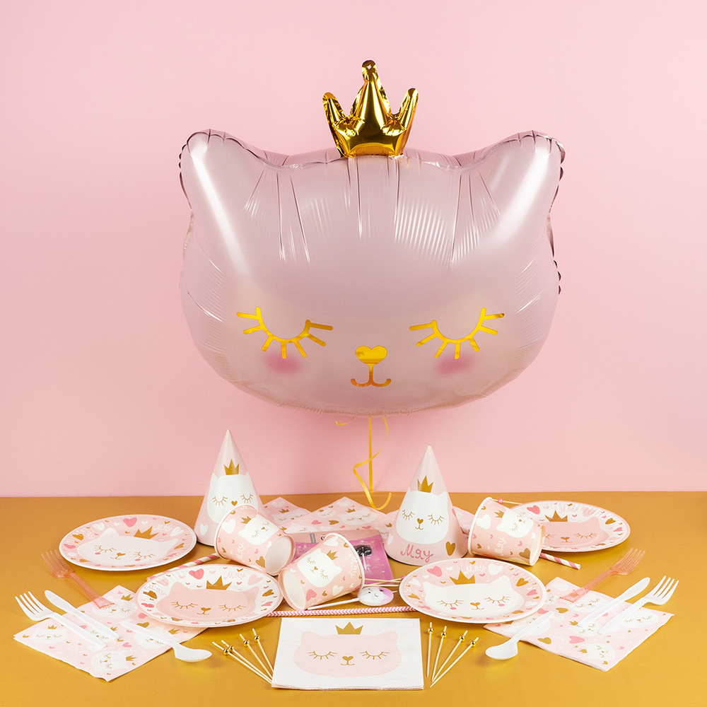 Салфетки «Котенок принцесса», 33 см, 12 шт