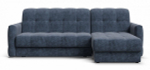 Угловой диван Босс Слип 160 Велюр Роял топаз