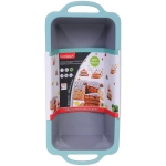 Форма силиконовая «CooKstyle» прямоугольная с ручками, 32*14*6,5см, с металлической вставкой