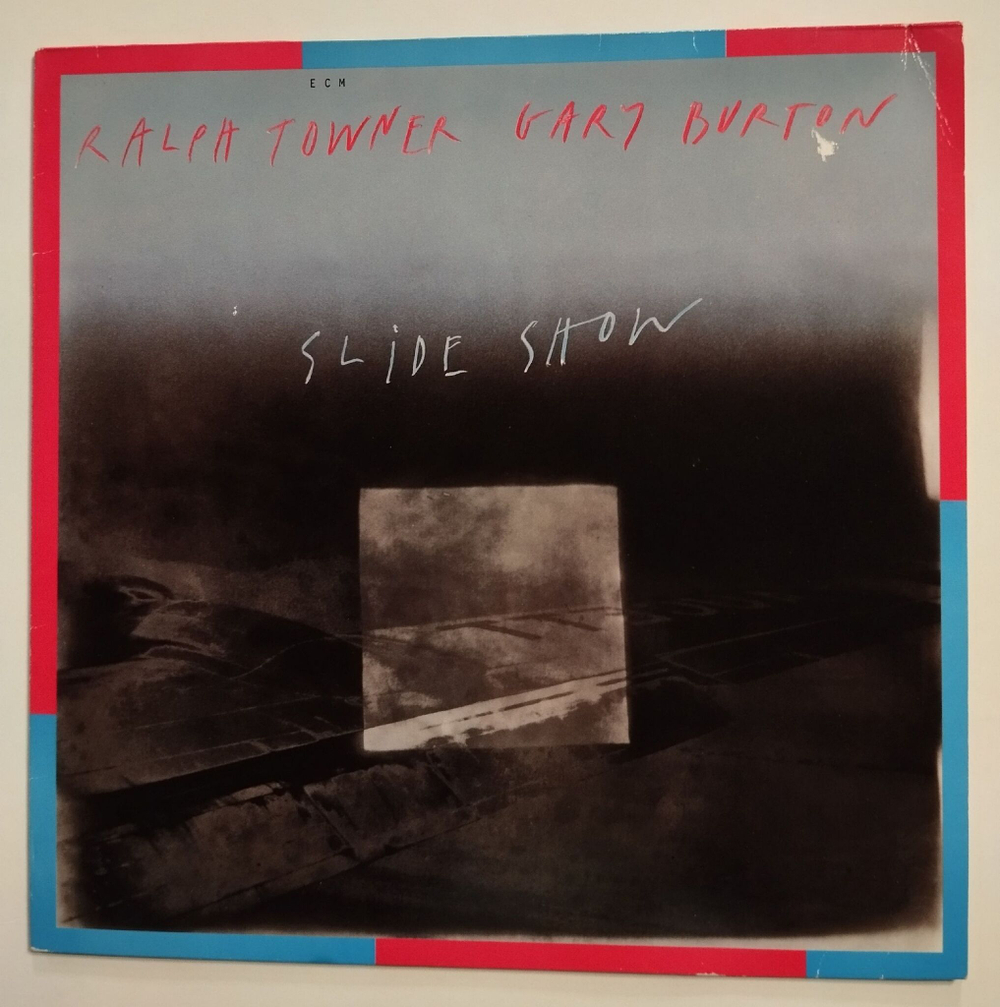 Винтажная виниловая пластинка LP Ralph Towner, Gary Burton Slide Show (Germany 1986)