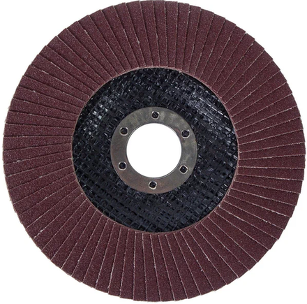 Круг шлифовальный лепестковый торцевой, тип КЛТ 1, P 40, Ø 125 х 22,2мм. «Maxmum» 74004