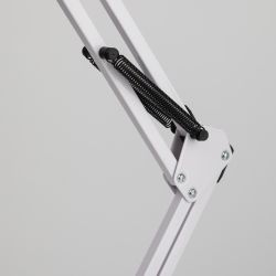 Настольный светильник ЭРА N-214-E27-40W-W белый | Настольные светильники под лампу