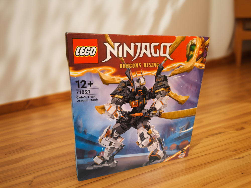 LEGO Ninjago 71821 «Боевой титановый робот-дракон Коула» — мощь и техника ниндзя
