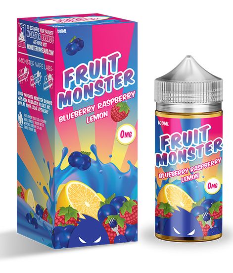 Жидкость Fruit Monster (100 мл, 3 мг) Blueberry Raspberry Lemon