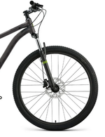 Велосипед 29" FORWARD APACHE SX, рама 21" тёмно-серый/чёрный 2026