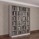 Шкаф книжный 4/1 (мадес)